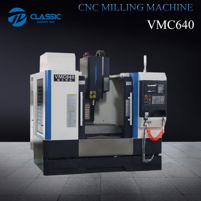 cnc milling machine manufacturer VMC 640 vertical machining center