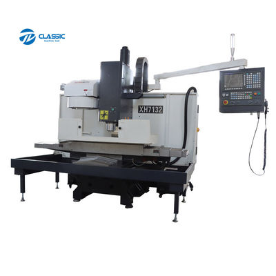 China metal cnc milling machine XK7132/XH7132 vertical 4 axis cnc machining center price