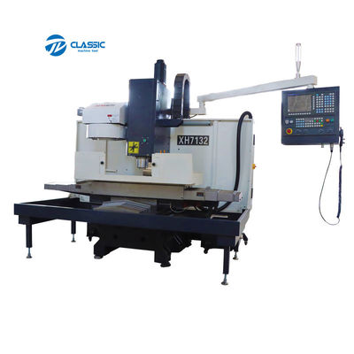 China metal cnc milling machine XK7132/XH7132 vertical 4 axis cnc machining center price