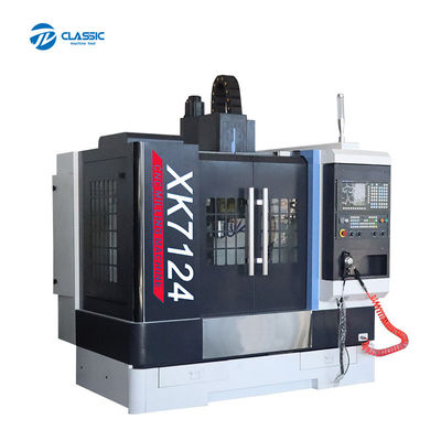 Mini cnc milling machine frame XK7124/XH7124 small cnc vertical milling machine center