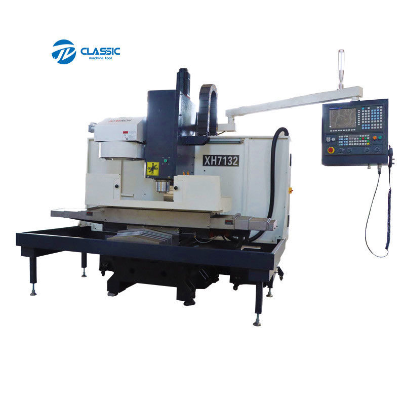 China metal cnc milling machine XK7132/XH7132 vertical 4 axis cnc machining center price