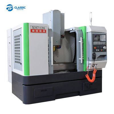 Fanuc controller CNC milling machine vertical CNC machine center XH7126 aluminum profile